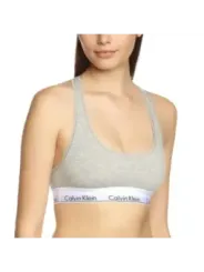 Grauer Calvin Klein Sport-BH