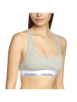 Grauer Calvin Klein Sport-BH