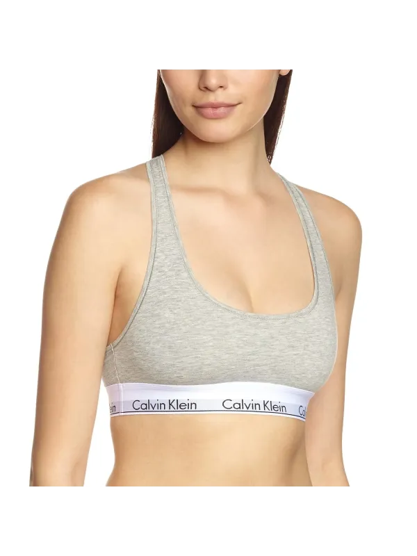 Grauer Calvin Klein Sport-BH
