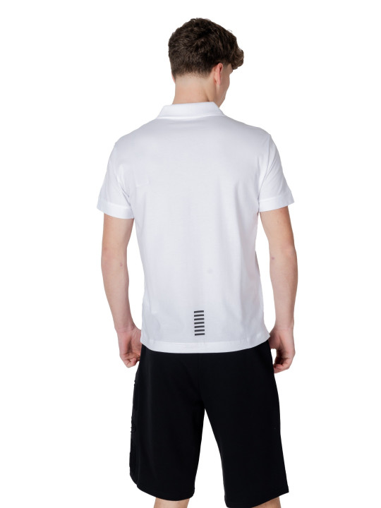 Ea7 navyblaue Poloshorts-Anzug