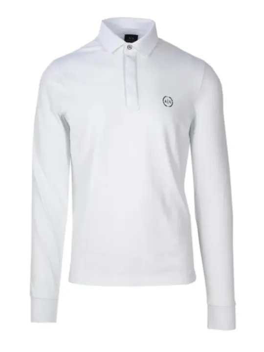 Leichtgraues Armani Exchange Poloshirt