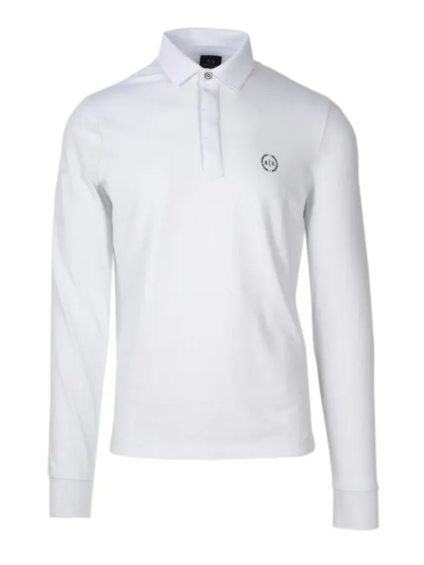 Leichtgraues Armani Exchange Poloshirt