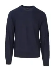 Armani Exchange blauer Crewneck Pullover