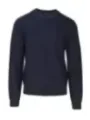 Armani Exchange blauer Crewneck Pullover