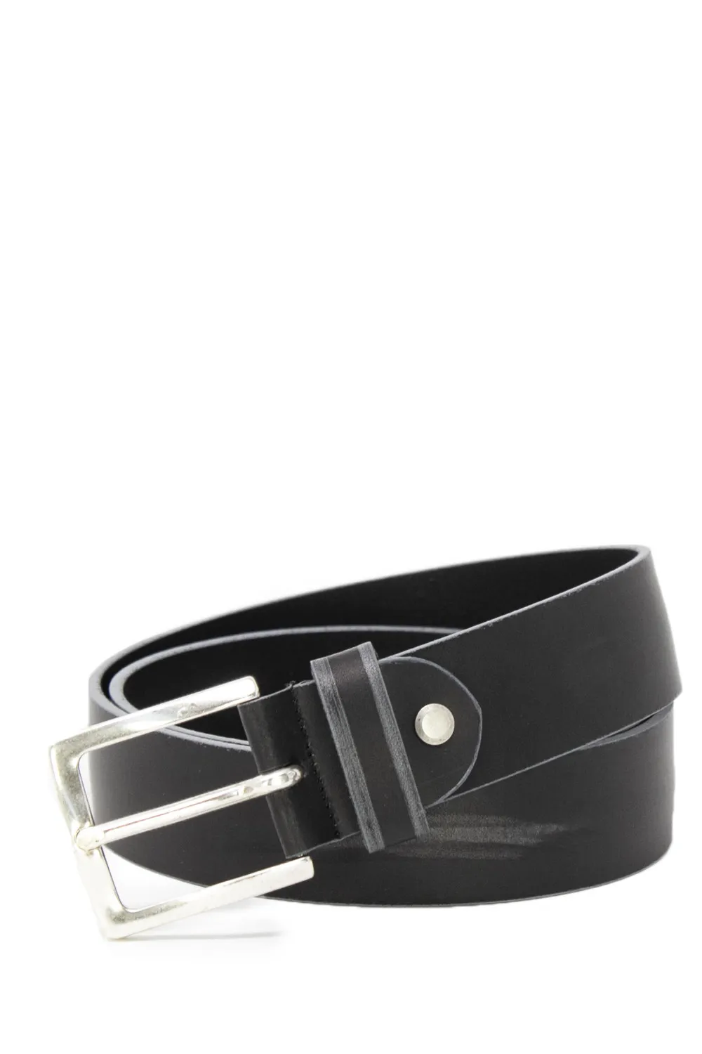 Herren Gürtel Schwarz 123402