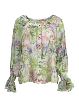KOCCA Damen Langarmshirt Grün mieten | Flex-Fashion Verleih