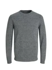Grauer Jack & Jones Herrenpullover