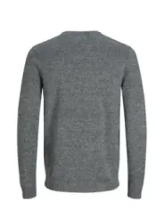 Grauer Herren-Merinowollpullover von Jack & Jones