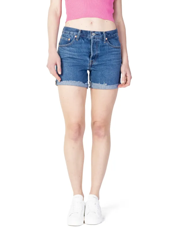 Levi's 375610 Denim-Shorts blau