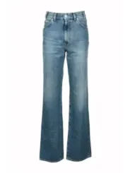 Mittlerblaue Straight-Leg Jeans Mauro Grifoni