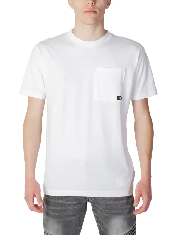 New Balance weißes T-Shirt Herren