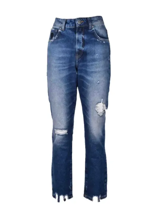 Distressed blaue John Richmond Jeans