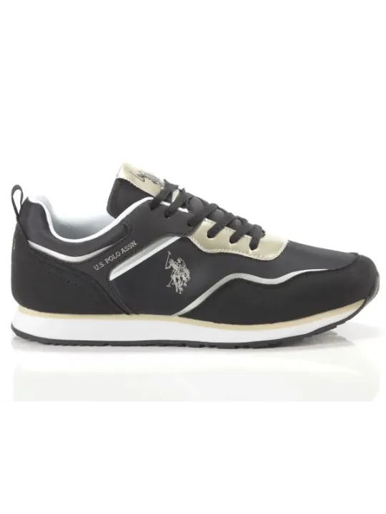 Schwarze U.S. Polo Assn. Sneaker
