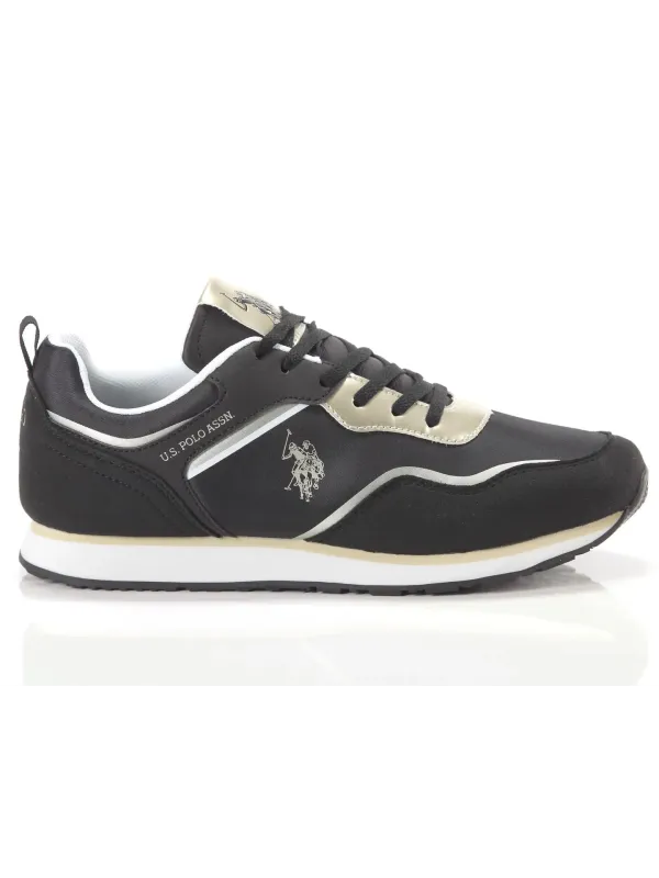 Schwarze U.S. Polo Assn. Sneaker