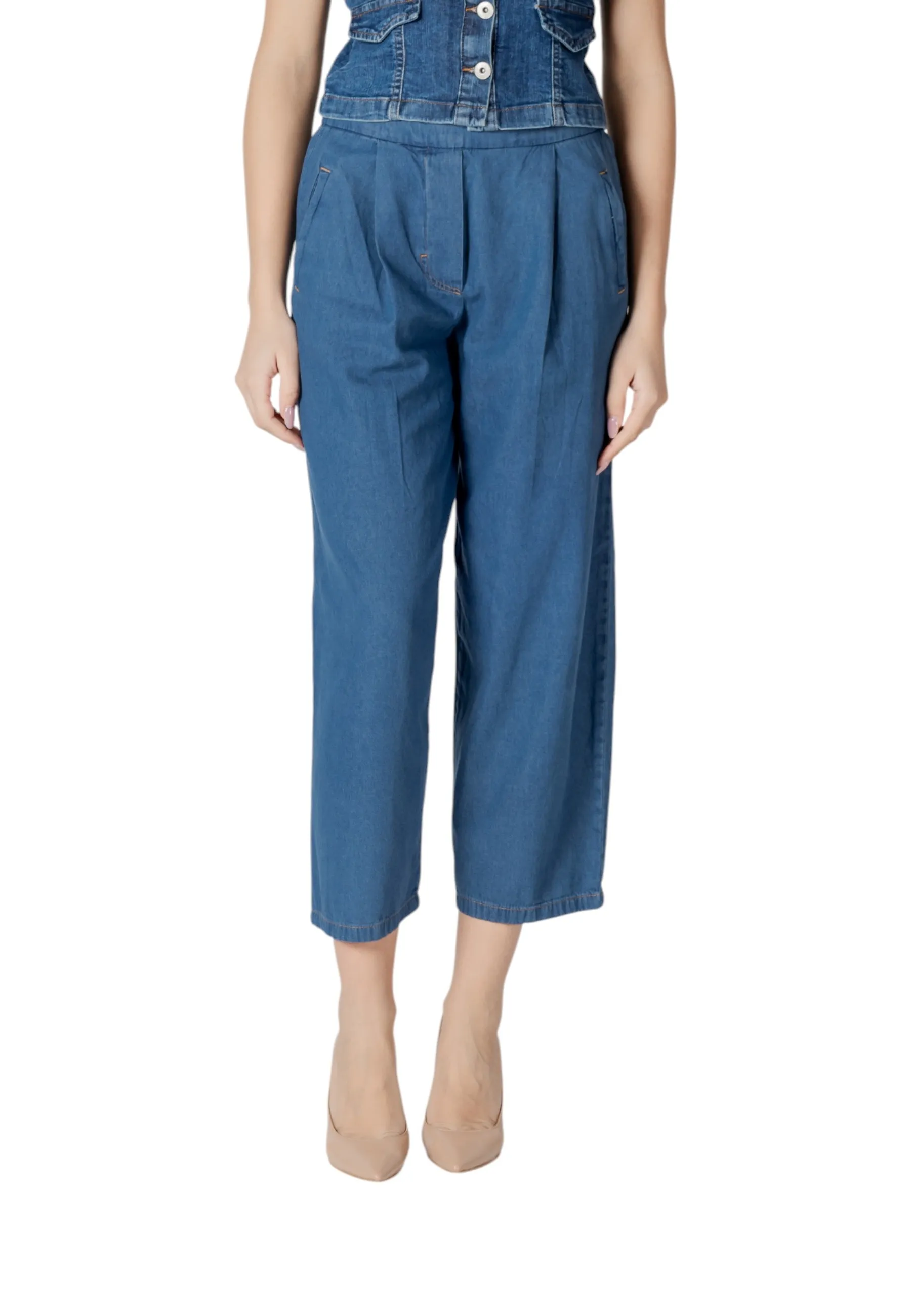Ichi Jeans Azurblau 484816