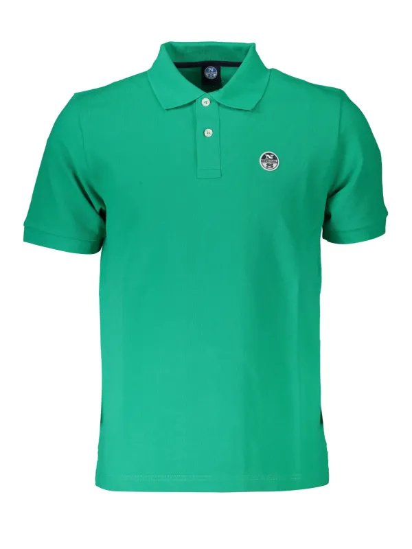 North Sails Herren Kurzarm-Poloshirt Grün | online kaufen