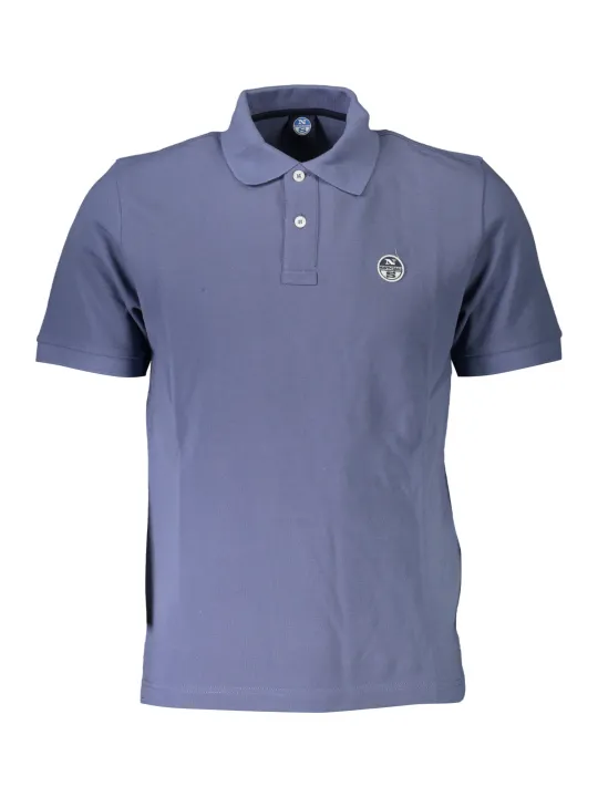 North Sails Herren Kurzarm-Poloshirt Blau | online kaufen