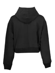 Calvin Klein Damen Langarm-Sweatshirt Schwarz