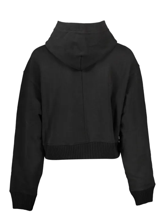 Calvin Klein Damen Langarm-Sweatshirt Schwarz
