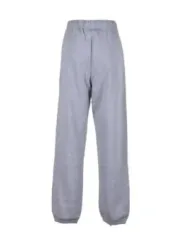 Graue Trainingshose mit elastischem Bund