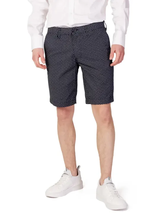 Weiße Armani Exchange Herrenshorts mit Punkten