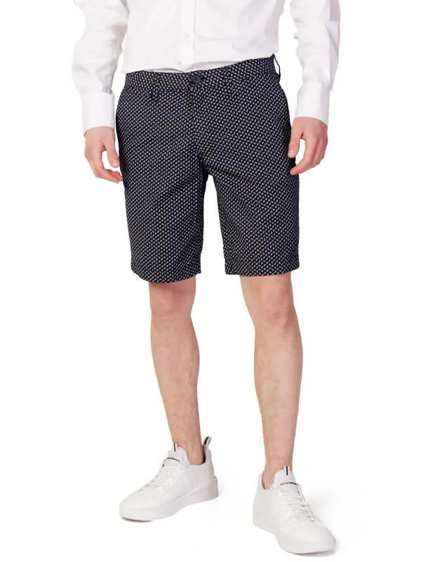 Weiße Armani Exchange Herrenshorts mit Punkten