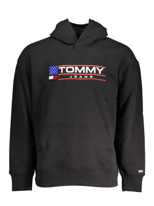 Tommy Hilfiger Herren Langarm-Sweatshirt Schwarz