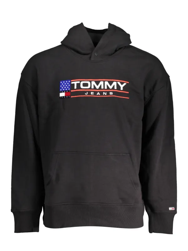 Tommy Hilfiger Herren Langarm-Sweatshirt Schwarz