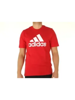 Rotes Adidas T-Shirt für Herren