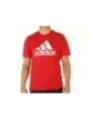 Rotes Adidas T-Shirt für Herren
