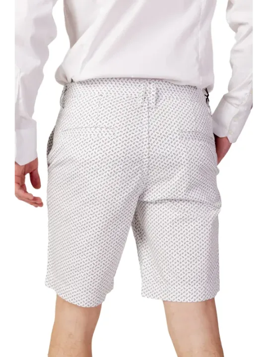 Weiße Armani Exchange Bermuda-Shorts