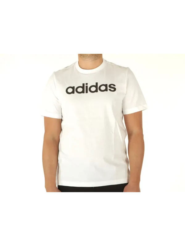 Weißes Adidas T-Shirt mit Logo