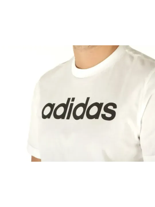 Weißes Adidas T-Shirt auf Büste