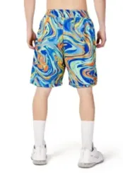 Bunte Triplosette Shorts lockere Passform