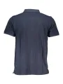 GIAN MARCO VENTURI Herren Kurzarm-Poloshirt Blau