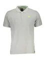 GIAN MARCO VENTURI Herren Kurzarm-Poloshirt Grau