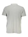 GIAN MARCO VENTURI Herren Kurzarm-Poloshirt Grau