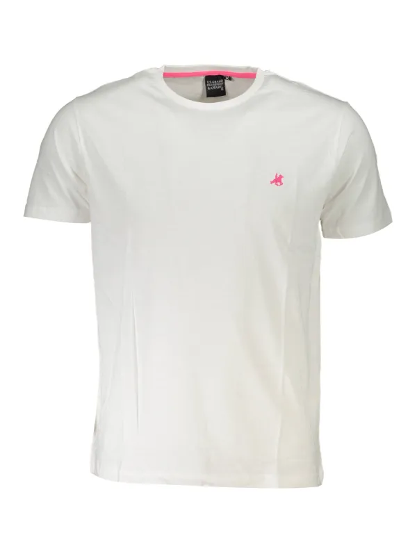 U.S. GRAND POLO Herren Kurzarm-T-Shirt Weiß | online kaufen