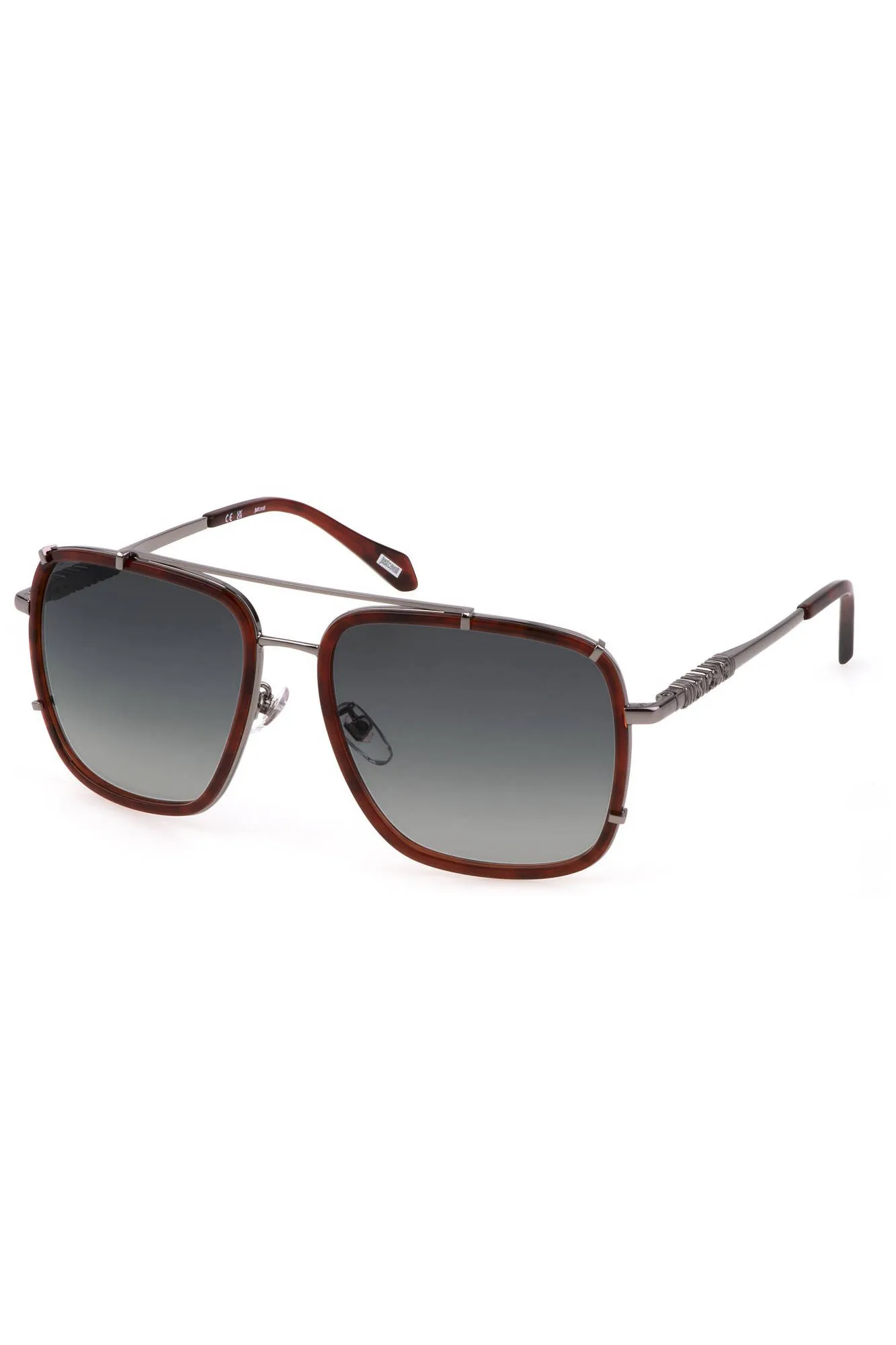 Damen Sonnenbrille Braun SJC030V_MARRONE_09JC