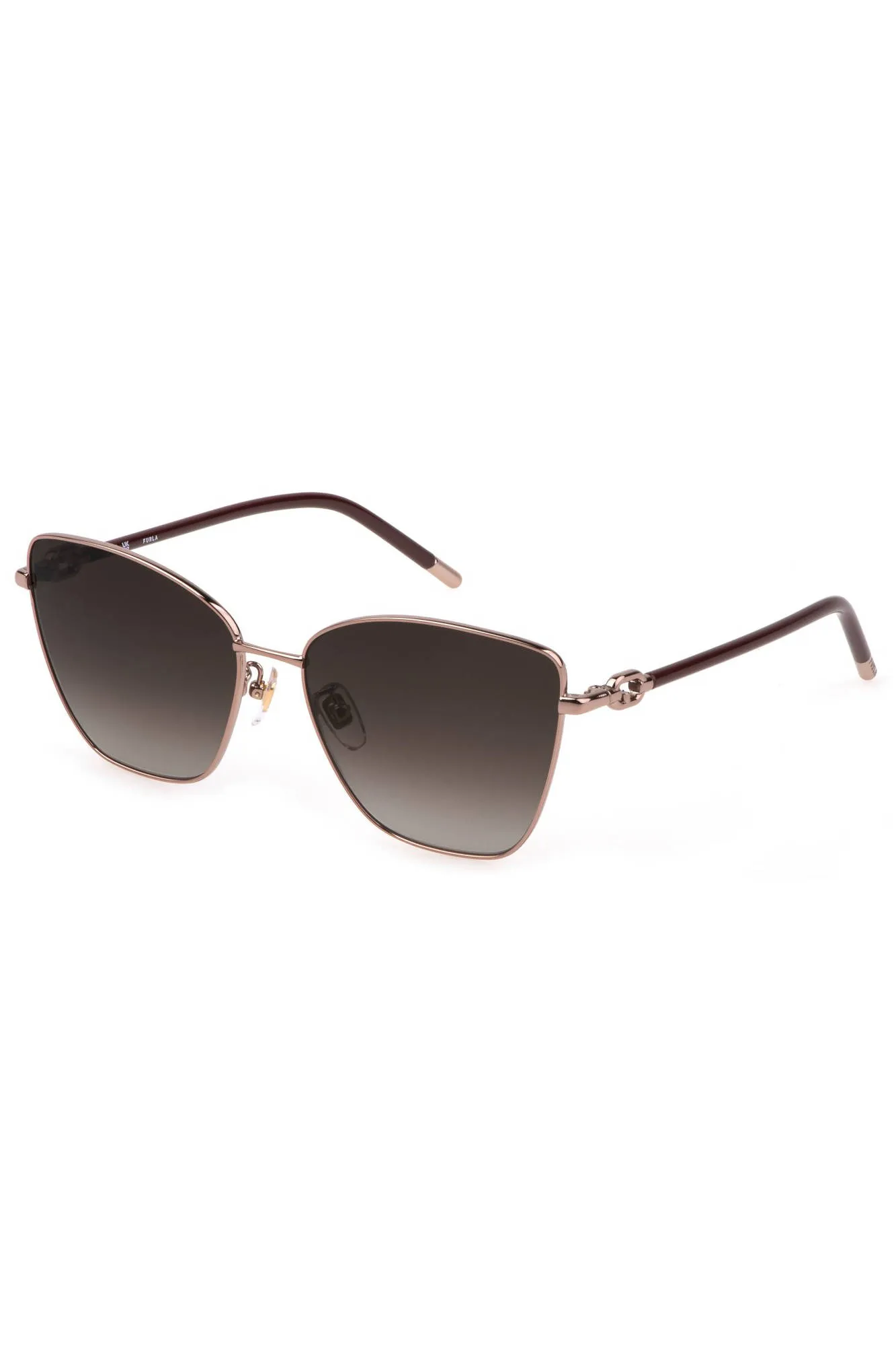 Damen Sonnenbrille Silber SFU692_ARGENTO_0A39