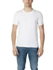 Weißes Polo Assn. T-Shirt Herren