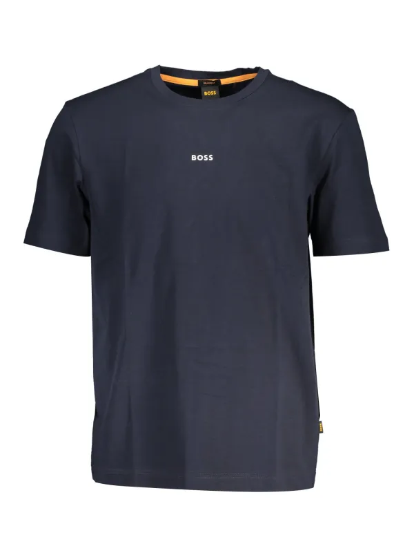 Boss Herren Kurzarm-T-Shirt Blau | online kaufen