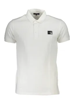 Cavalli Class Herren Poloshirt Weiß mieten - Flex-Fashion