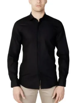 Schwarzes Antony Morato Herrenhemd