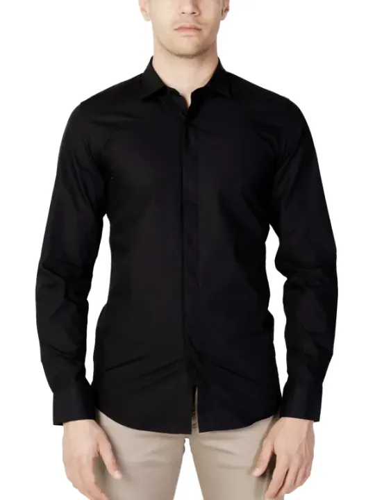 Schwarzes Antony Morato Herrenhemd