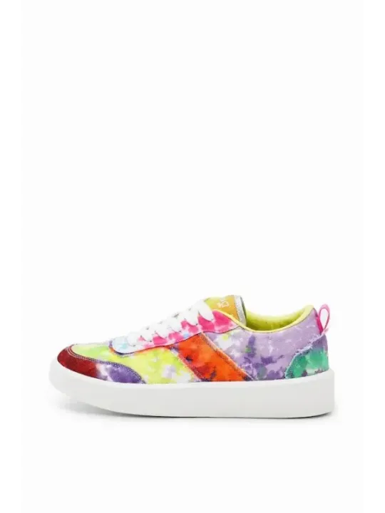 Bunte Desigual Sneakers mit Muster