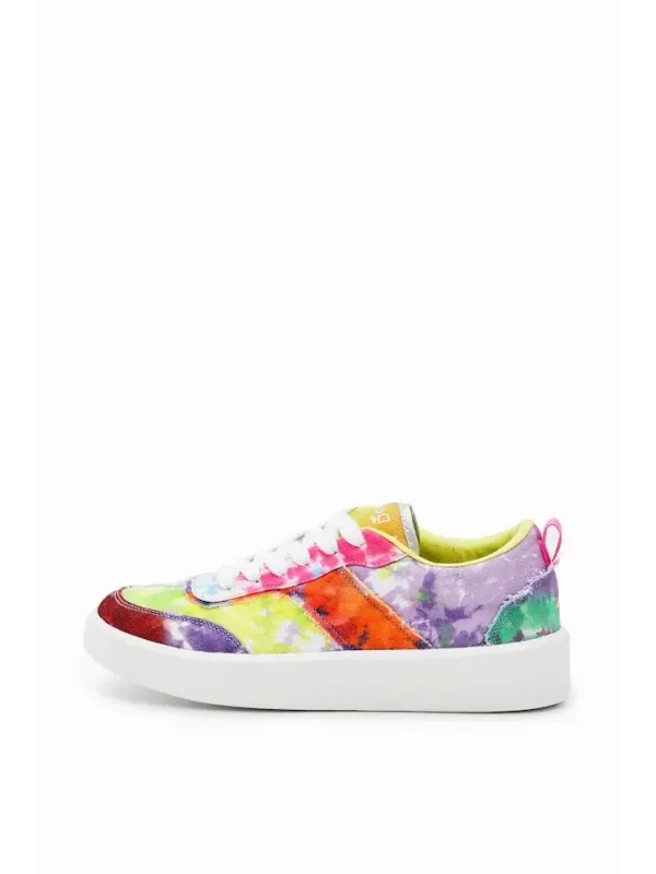 Bunte Desigual Sneakers mit Muster
