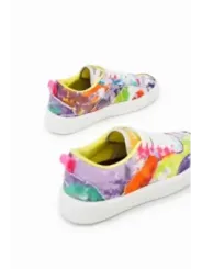 Bunte Desigual 350930 Sneakers Rückansicht
