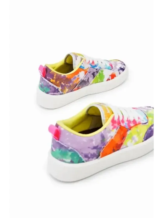 Bunte Desigual 350930 Sneakers Rückansicht