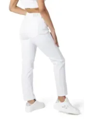 Weiße High-Waist Jeans Nur 350960